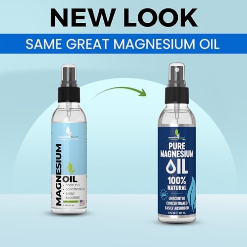 Extra strength topical magnesium chloride spray bottle for leg cramps.