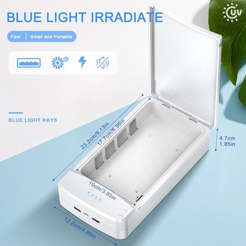 Setgnur UV box sanitizing smartphone and jewelry accessories