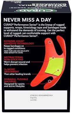 Curad imported USA first aid medical adhesive bandages showing back specifications and antibacterial ingredient information