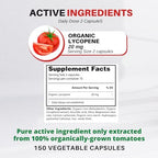 Licofarma organic lycopene capsules packaging angle shot