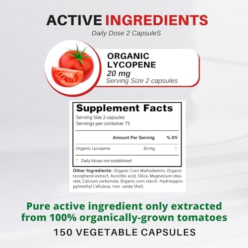Licofarma organic lycopene capsules packaging angle shot