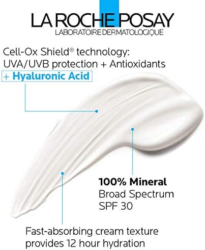 La Roche-Posay broad spectrum UVA UVB protection moisturizer