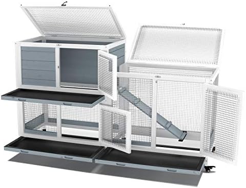 GDLF indoor rabbit hutch wire mesh ventilation