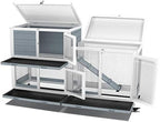 GDLF indoor rabbit hutch wire mesh ventilation