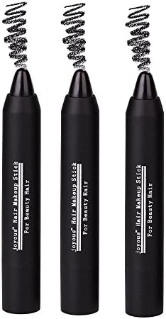Step by step application guide graphics for temporary hair dye pencil