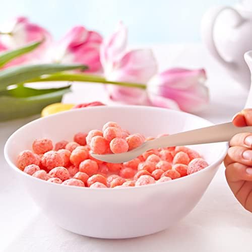 Ergonomic easy grip training spoons for baby led weaning