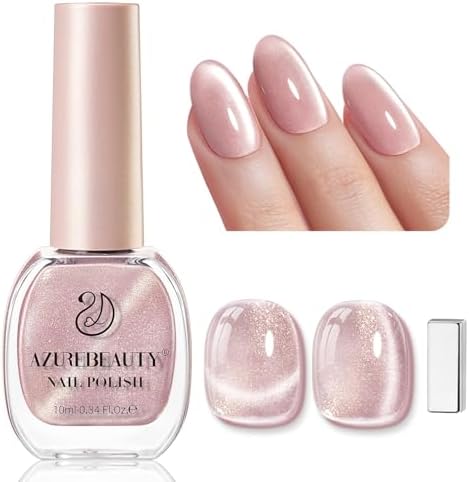 Azurebeauty Cat Eye Toe Nail Polish front view