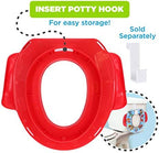 Durable polypropylene toddler training seat featuring Chase Marshall and Skye characters