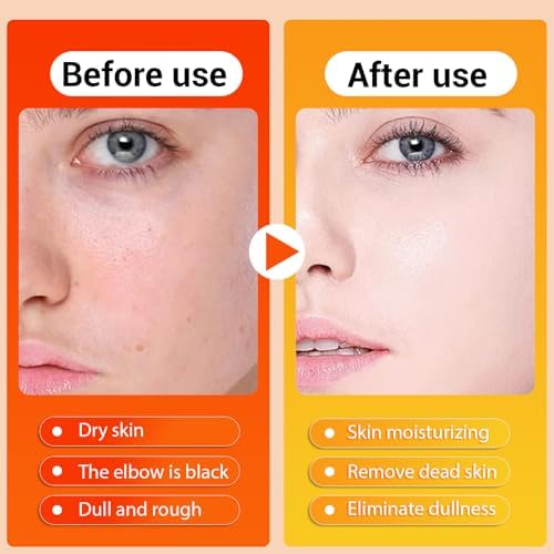 Texture shot of the clear exfoliating liquid from the Dr.Melaxin Keratin Care Turmeric spray bottle