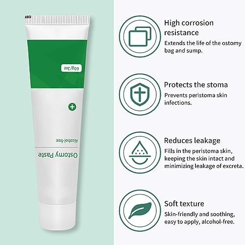 ZnnaYoha alcohol free skin barrier paste tube displayed on a clean medical backdrop.