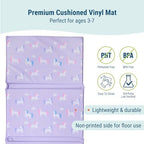 Child using Wildkin rest mat at daycare