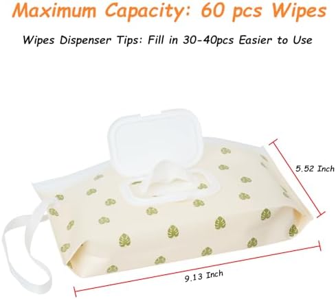 Seposeve baby wipes container showing the easy open lid mechanism