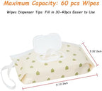 Seposeve baby wipes container showing the easy open lid mechanism