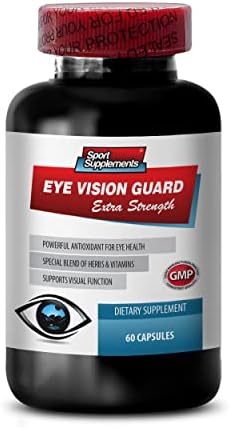 Sport Supplements Eye Vision Guard bottle showing lutein and zeaxanthin