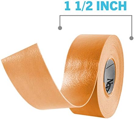 Nexcare Absolute Waterproof Tape side profile highlighting the strong adhesive layer and foam thickness.