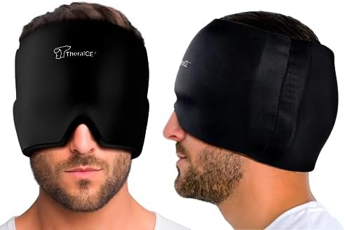 Detailed view of stretchable fabric on TheraICE cap