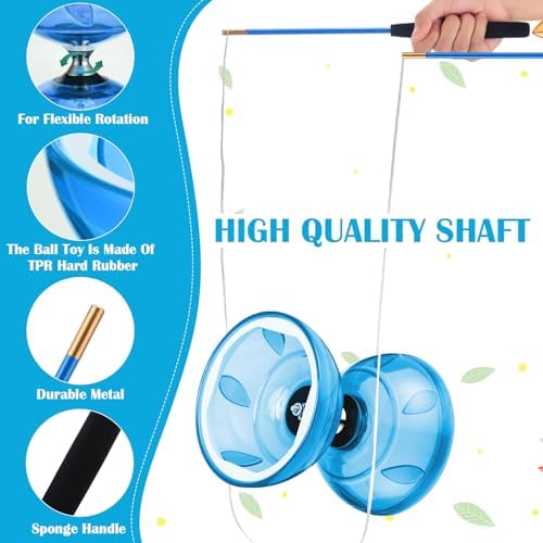 Simgoing Chinese Yoyo Diabolo set with included net bag