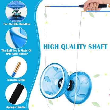 Simgoing Chinese Yoyo Diabolo set with included net bag