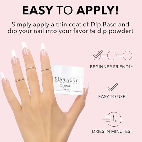 Kiara Sky 2 Ounce Clear Dip Powder for professional nail salons