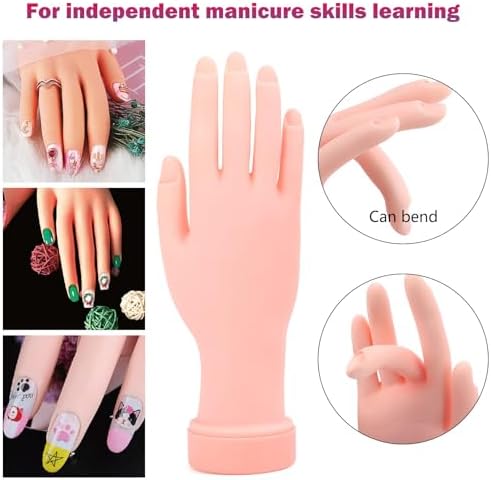 Lionvison training hand with 42 acrylic powder colors
