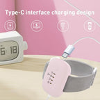Pink potty training alarm for girls with three alert modes.