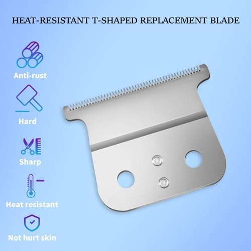 Aijaly 2 piece T-blade set compatible with Andis GTX
