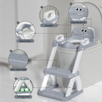 The anti slip pads on the base of the AJVV toddler step stool