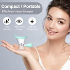 Compact NIUGRECF eye wash cleaner kit for daily personal care and hygiene