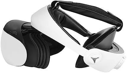 Globular Cluster sweet spot keeper rear pad upgrade attached to a virtual reality headset.