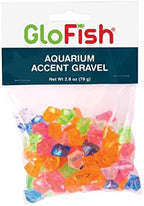 GloFish multicolored gems close up texture