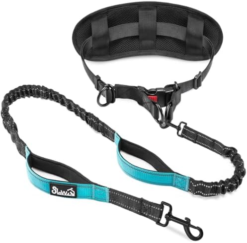 SlowTon adjustable padded waist belt for dogs