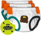 Unisex toddler potty training underwear showing premium double layer quilted cotton crotch padding