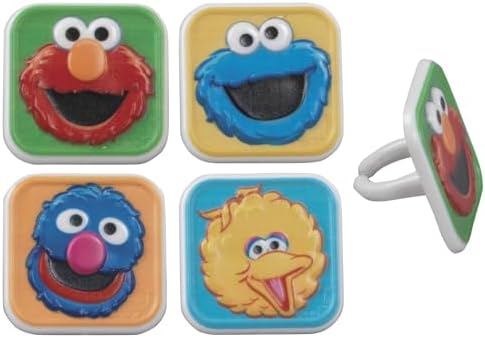 Authentic DecoPac Sesame Street party supplies 24 count