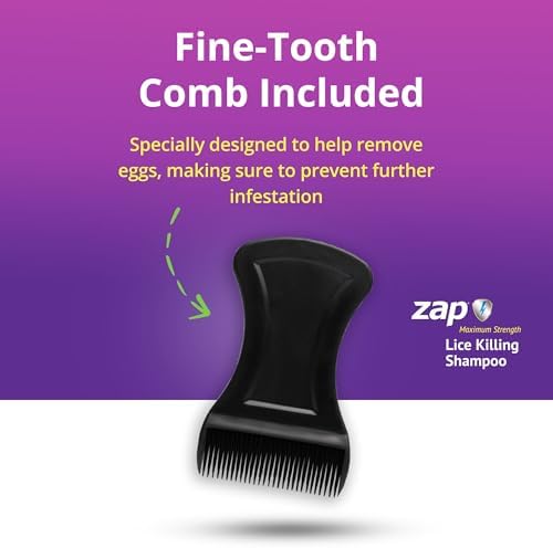 Zap extra strength lice kit for kids and adults usage instructions