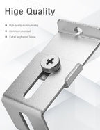 Child safety outlet lock device by Ilivable in silver finish