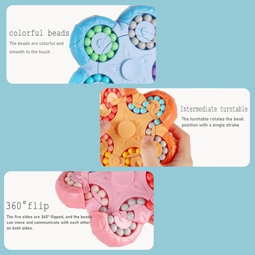 Close up of the high quality ABS plastic tracks on the Yudansi sensory toy.