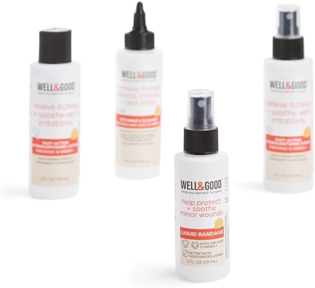 Waterproof liquid bandage spray for dog paw pads and minor pet scratches