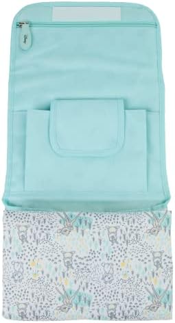 Interior view of Disney Baby changing mat with storage pockets