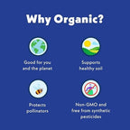 Refrigerated organic fruit and vegetable snack blend