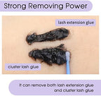 Wendy Lashes eyelash extension glue remover side label
