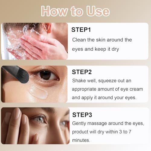 LA ELOURIS temporary eye tightener showing the dual pack components for complete eye area skin lifting.
