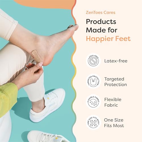U-shaped adhesive moleskin pads for corn and callus treatment.