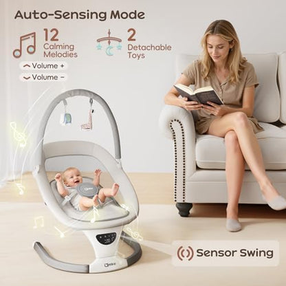 Portable Amke baby rocker frame and aluminum structure