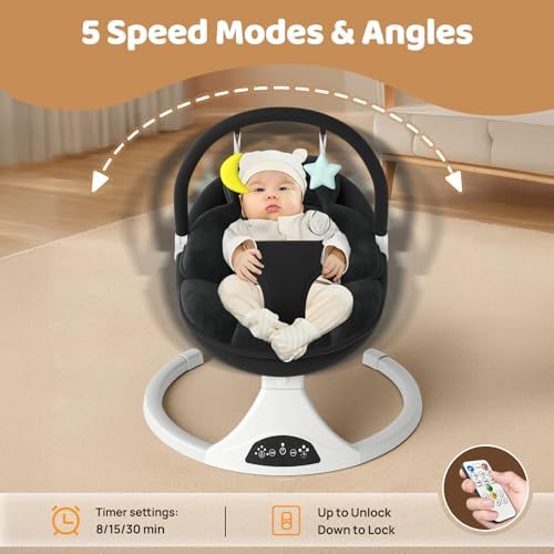 Riviplou newborn rocker folded for travel and portability