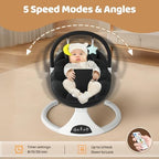 Riviplou newborn rocker folded for travel and portability