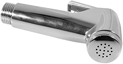 Lightclub chrome bidet sprayer for bathroom cleaning