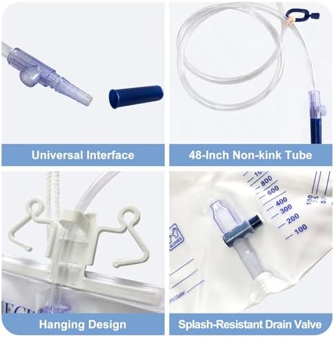 Display of the splash-resistant drain spout and valve mechanism.