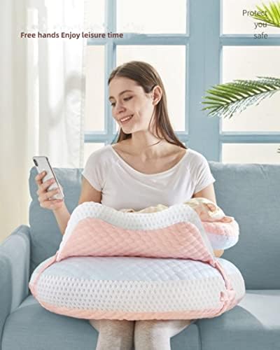 Parent using WYXunPlanet nursing pillow for support