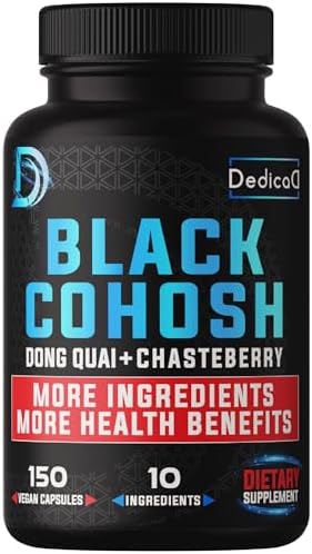 Dedicad 12in1 herbal supplement bottle label details