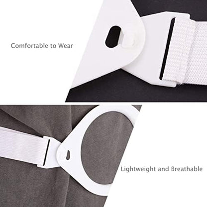 Demonstration of the flexible stretchable strap on the MUYU post surgery recovery binder
